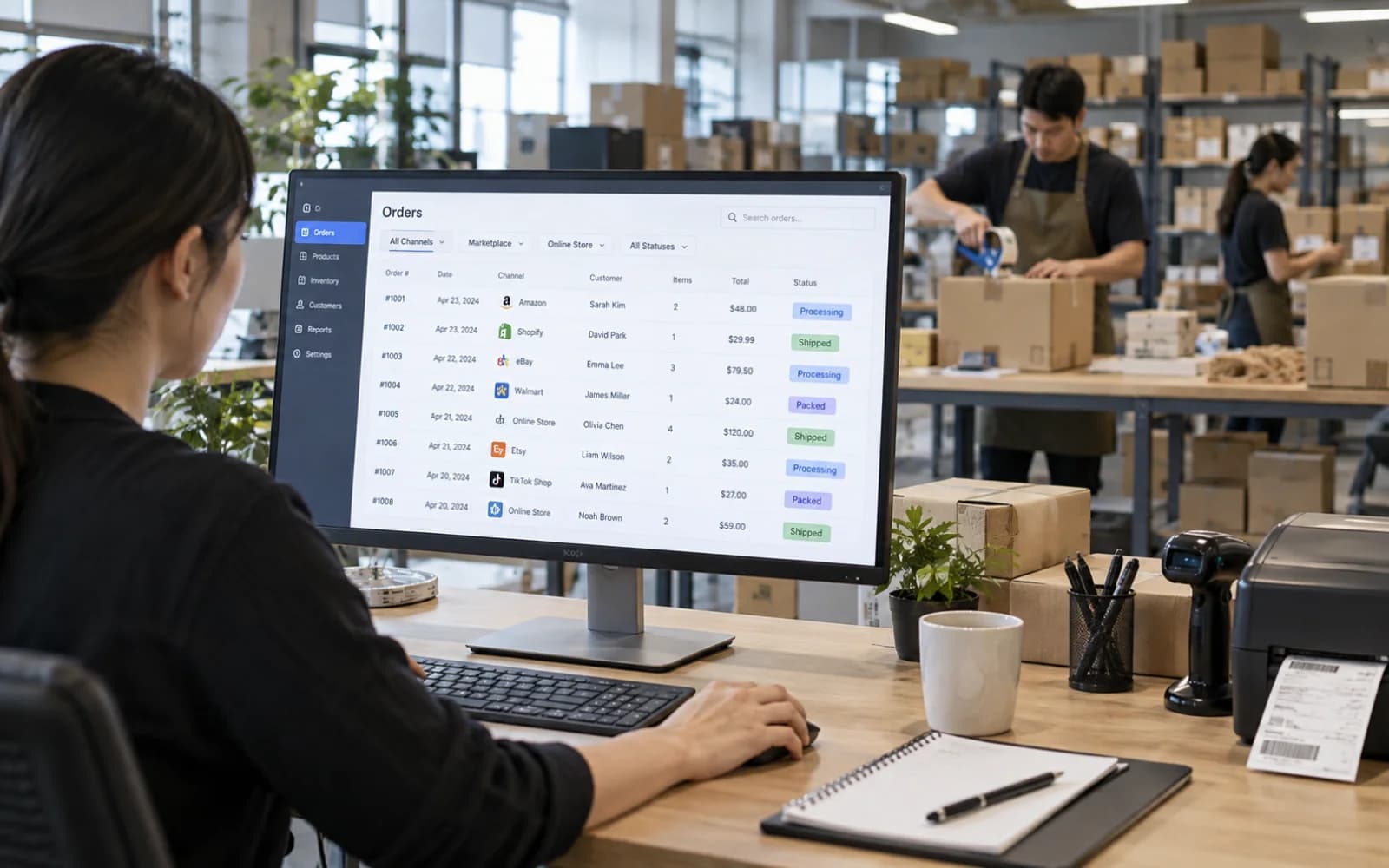 E-Ticaret Çözümleri — çözümün sahada kullanıldığı an